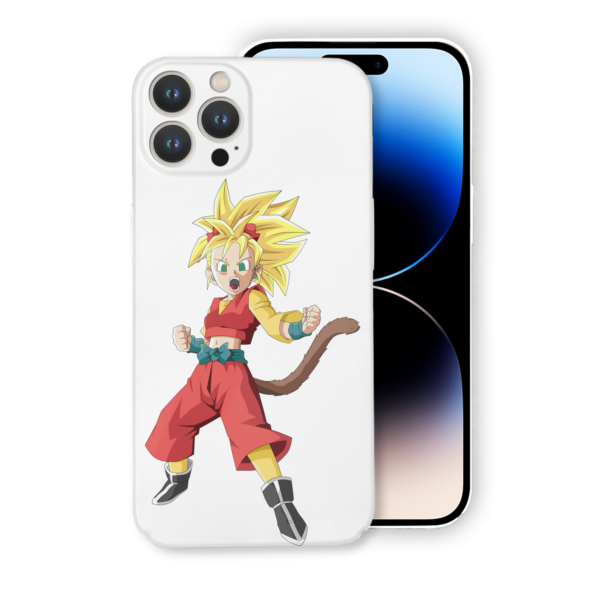 （画像用） ドラゴンボール カリフラ DRAGON BALL Caulifla 【iPhone 14シリーズ対応】ハードケース
